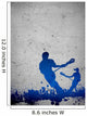Lacrosse background Wall Mural