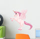 Pink Unicorn Pegasus Wall Decal