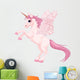 Pink Unicorn Pegasus Wall Decal