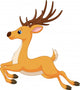 Cartoon Deer Running