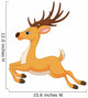 Cartoon Deer Running