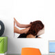 Neck Massage Wall Decal
