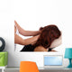 Neck Massage Wall Decal