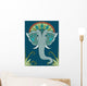 patterned elephant Wall Mural