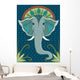 patterned elephant Wall Mural