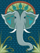 patterned elephant Wall Mural