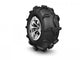 Monster truck wheel Wall Decal