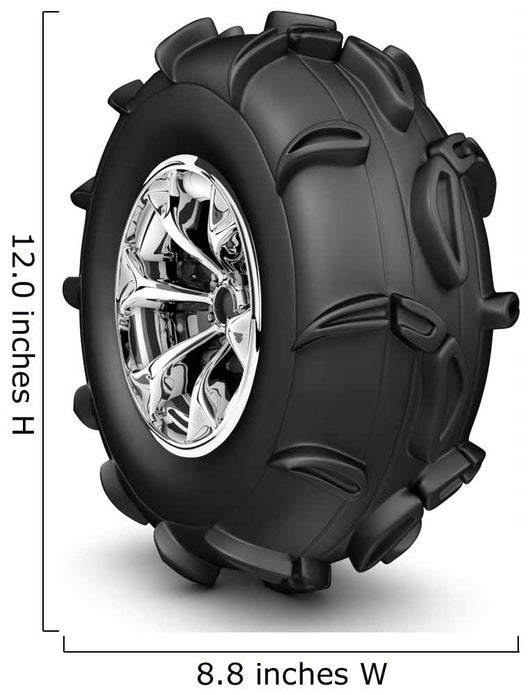 Monster truck wheel Wall Decal