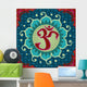 lotus aum Wall Mural