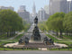 Ben Franklin Parkway Wall Decal