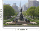 Ben Franklin Parkway Wall Decal