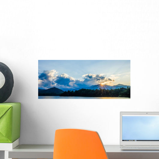 lake santeetlah in great smoky mountains Wall Mural