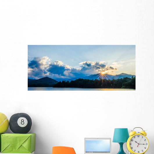 lake santeetlah in great smoky mountains Wall Mural