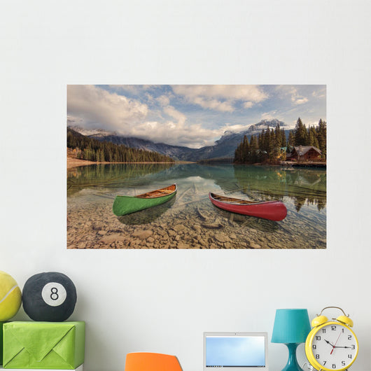 Emerald Lake Reflections Wall Mural