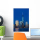 Manhattan Skyline from Jersey at twilight, New York Wall Mural