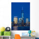 Manhattan Skyline from Jersey at twilight, New York Wall Mural