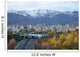Tehran Skyline and Highway