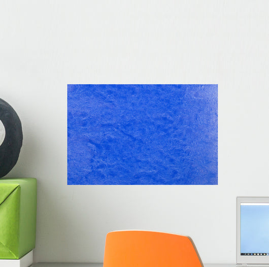Blue Watercolor Wall Mural