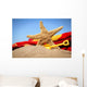big starfish in the sand Wall Mural
