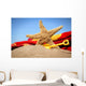 big starfish in the sand Wall Mural