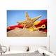 big starfish in the sand Wall Mural