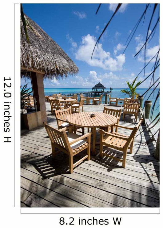Cafe near Water during