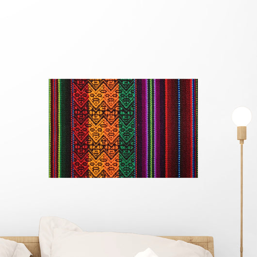 Traditional Andean Tapestry From Northern Argentina Wall Mural