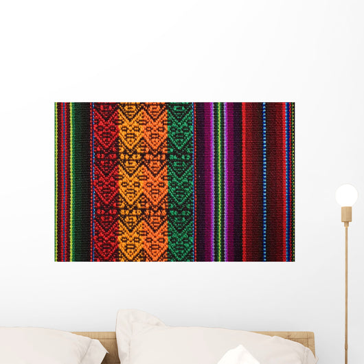 Traditional Andean Tapestry From Northern Argentina Wall Mural
