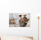 Boys playing captain and traveler Wall Mural