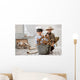Boys playing captain and traveler Wall Mural
