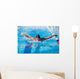 Butterfly swimmer Wall Mural