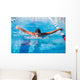 Butterfly swimmer Wall Mural