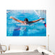 Butterfly swimmer Wall Mural