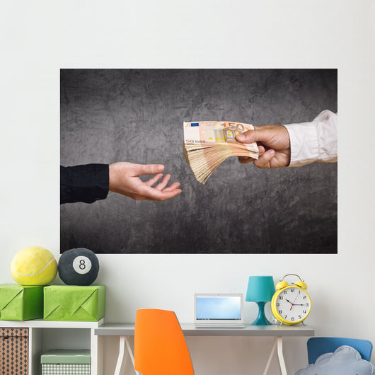 Money Loan Wall Mural