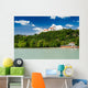 View to the benedictine abbey in Tihany, Hungary Wall Mural