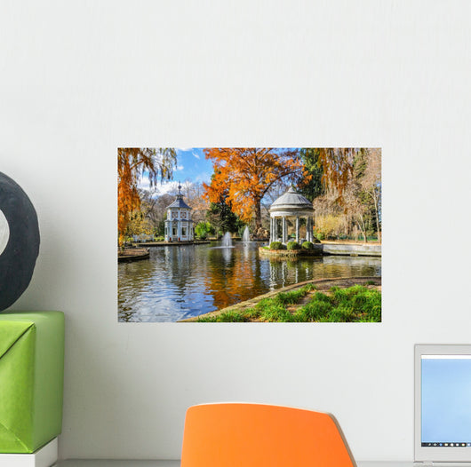 Chinescos pond, Prince's garden, Aranjuez (Madrid) Wall Mural