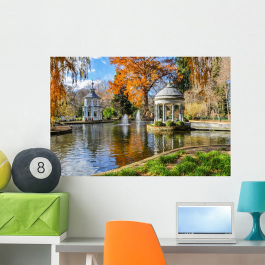 Chinescos pond, Prince's garden, Aranjuez (Madrid) Wall Mural