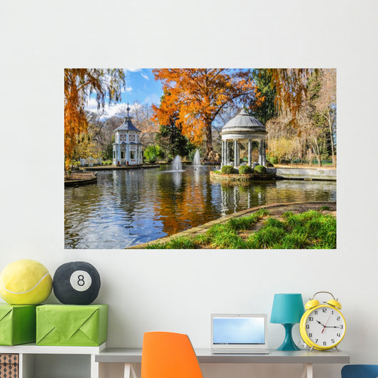 Chinescos pond, Prince's garden, Aranjuez (Madrid) Wall Mural