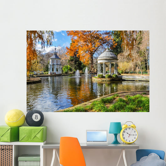 Chinescos pond, Prince's garden, Aranjuez (Madrid) Wall Mural
