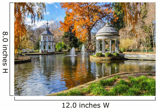 Chinescos pond, Prince's garden, Aranjuez (Madrid) Wall Mural