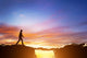 precipice between mountains Wall Mural