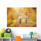 Active seniors riding bike Wall Mural