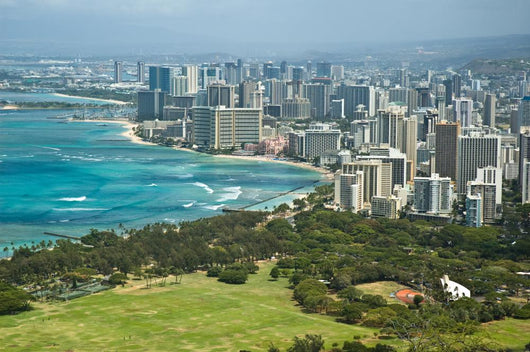 Honolulu from Diamond Head