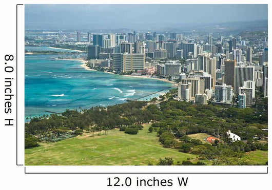 Honolulu from Diamond Head