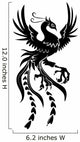 Phoenix Bird Wall Decal