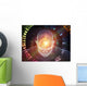 Glow of the mind Wall Mural