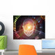 Glow of the mind Wall Mural