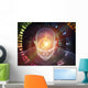 Glow of the mind Wall Mural