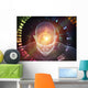 Glow of the mind Wall Mural