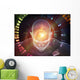Glow of the mind Wall Mural